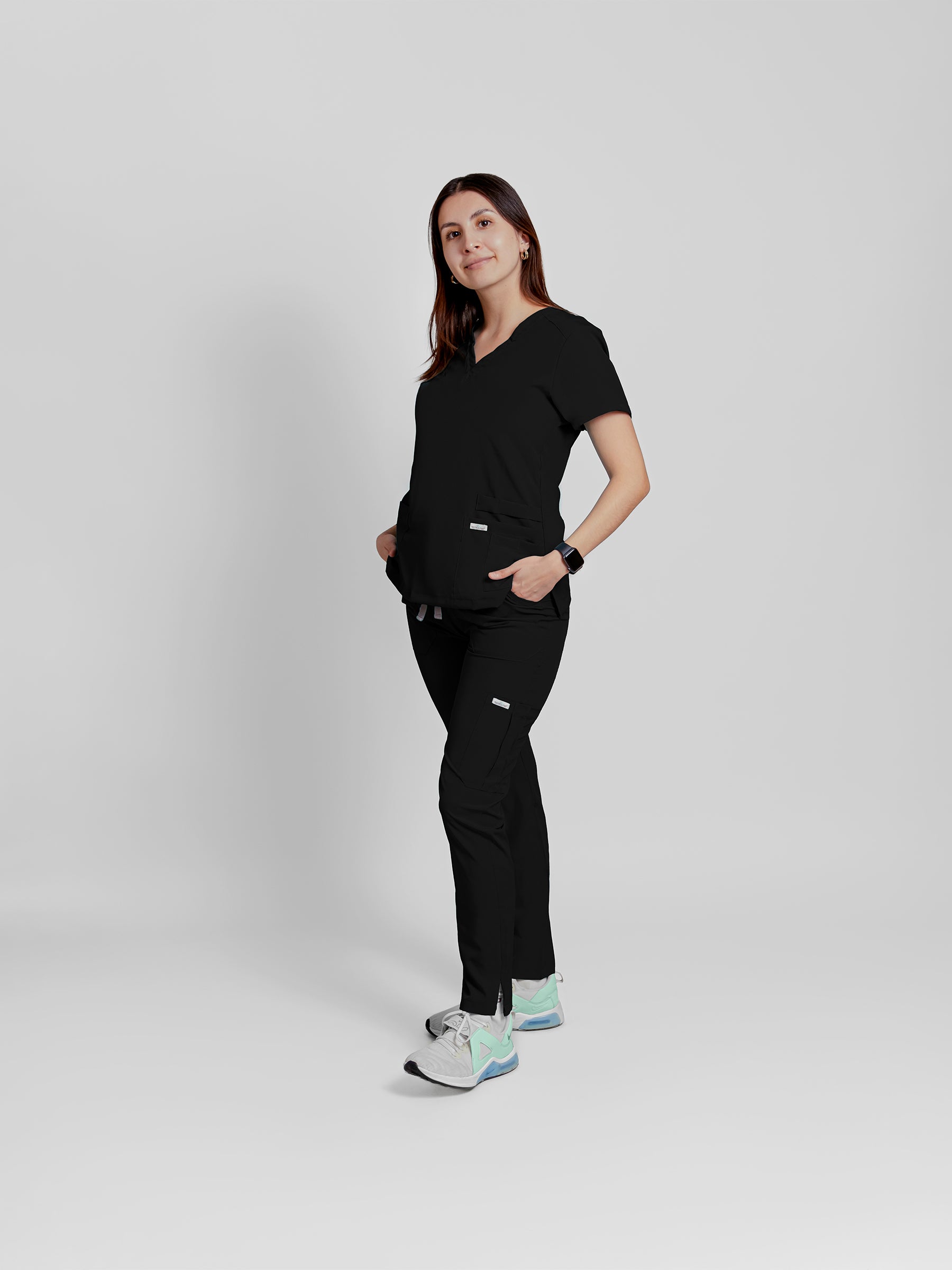 Pantalón Quirúrgico de Mujer Mérida - Negro