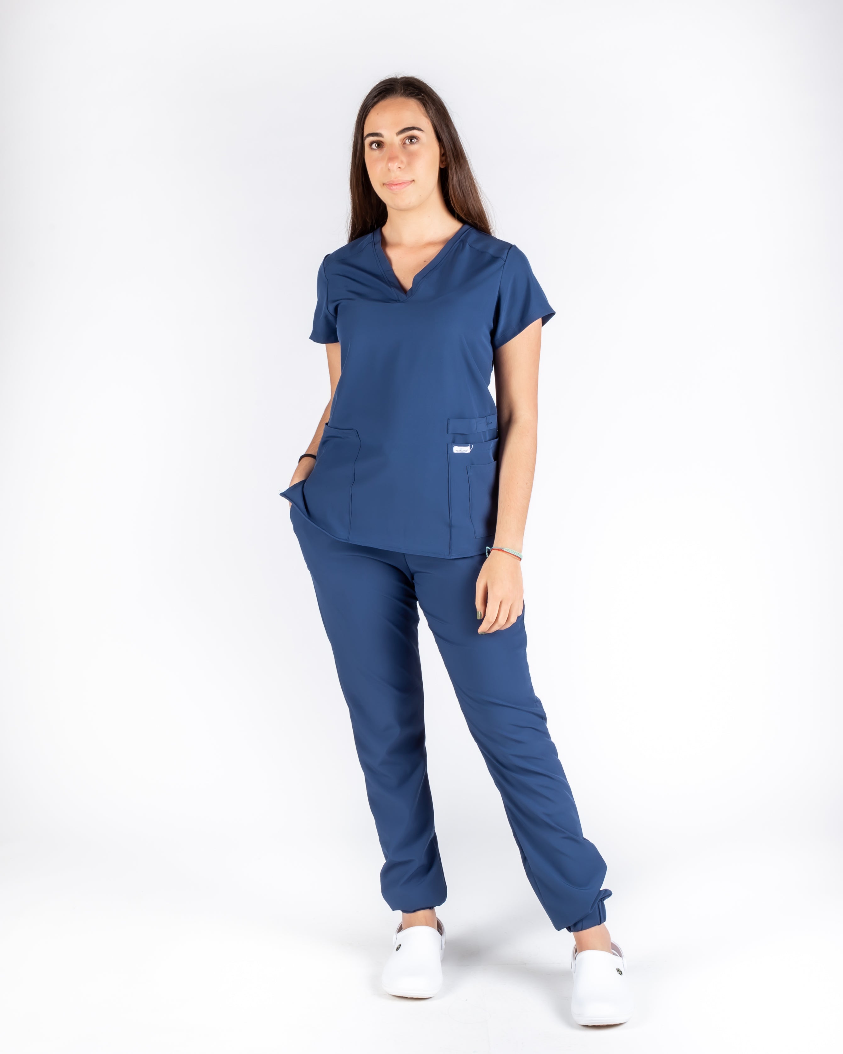 Filipina Quirúrgica de Mujer Mérida - Azul Bahamas