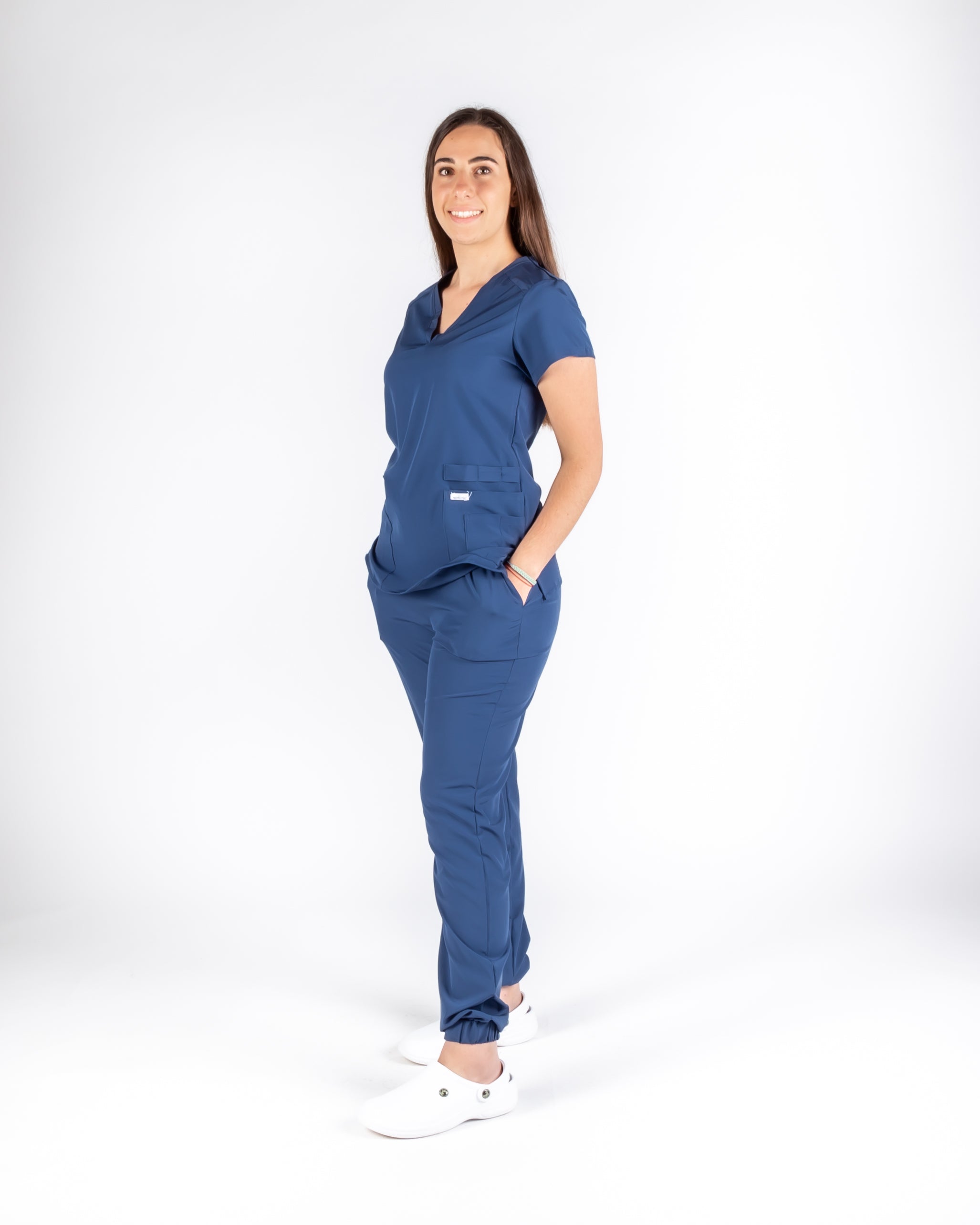 Pantalón Jogger de Mujer Mérida - Azul Bahamas