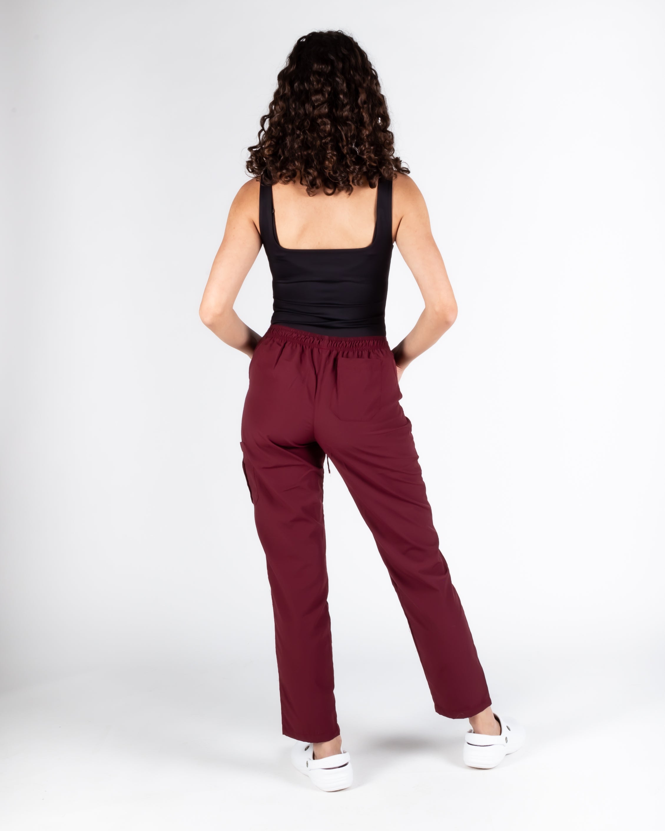 Pantalón Quirúrgico Mujer Oaxaca - Guinda
