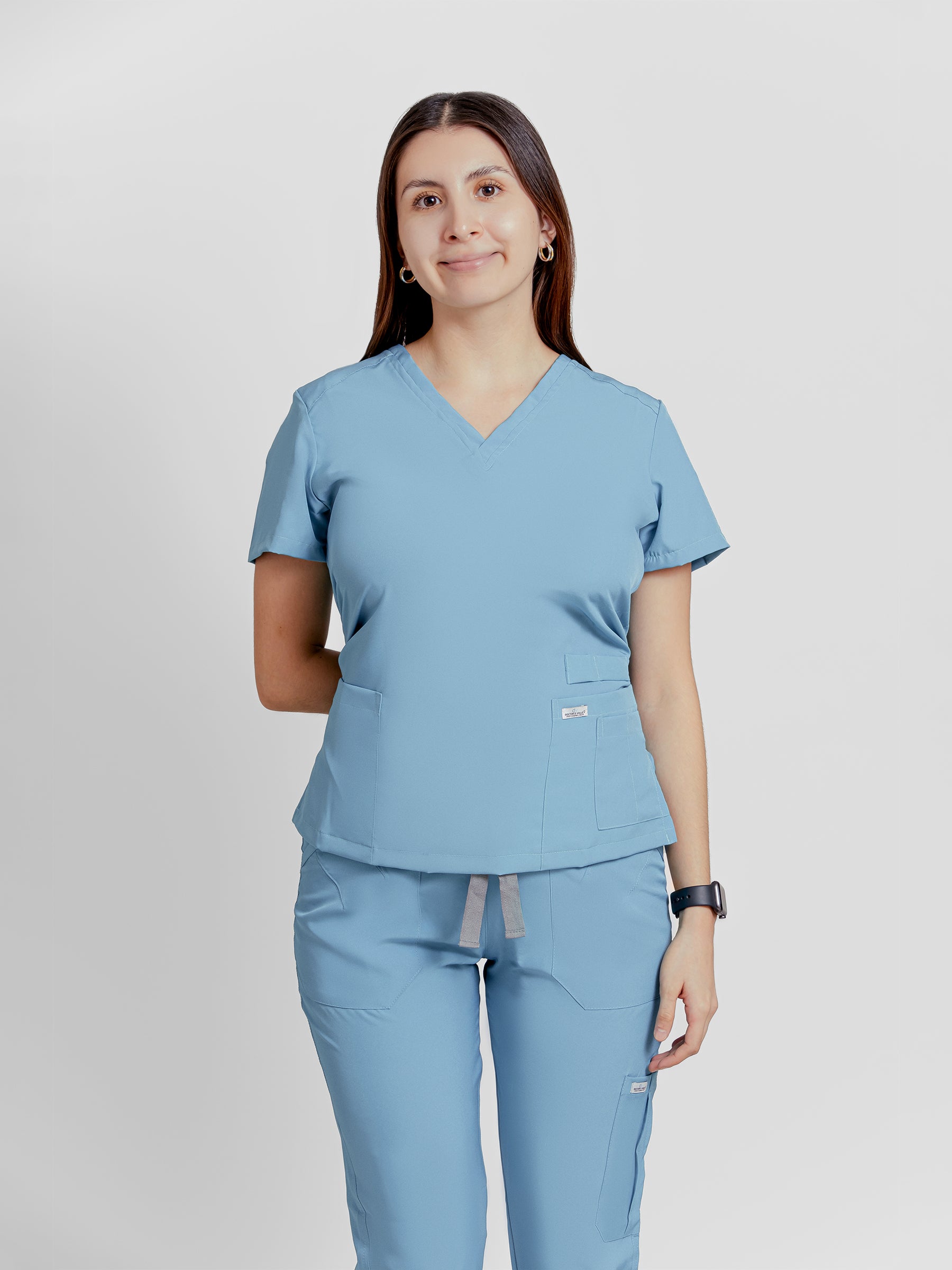 Filipina Quirúrgica de Mujer Mérida - Azul Cielo
