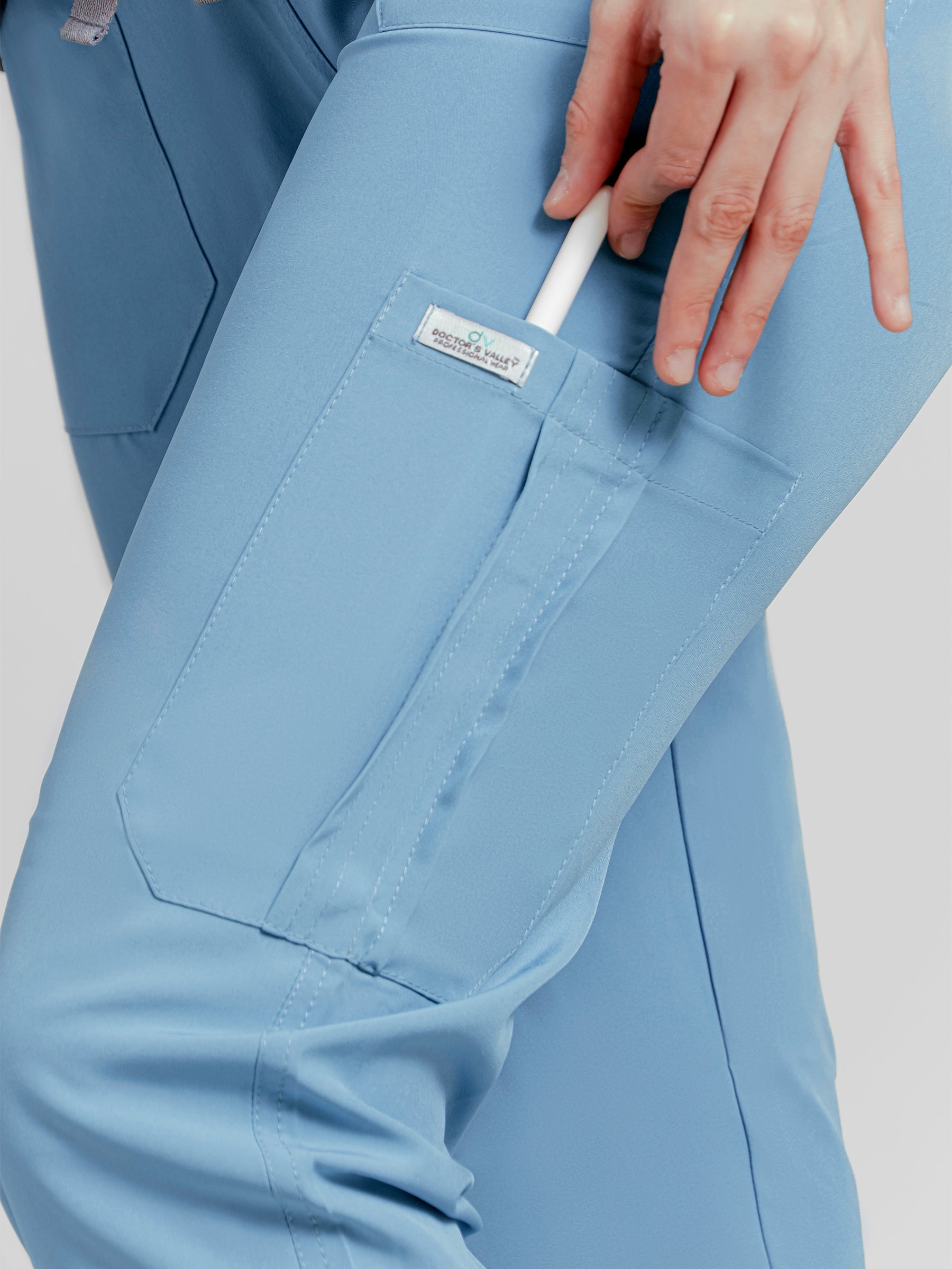 Pantalón Quirúrgico de Mujer Mérida - Azul Cielo