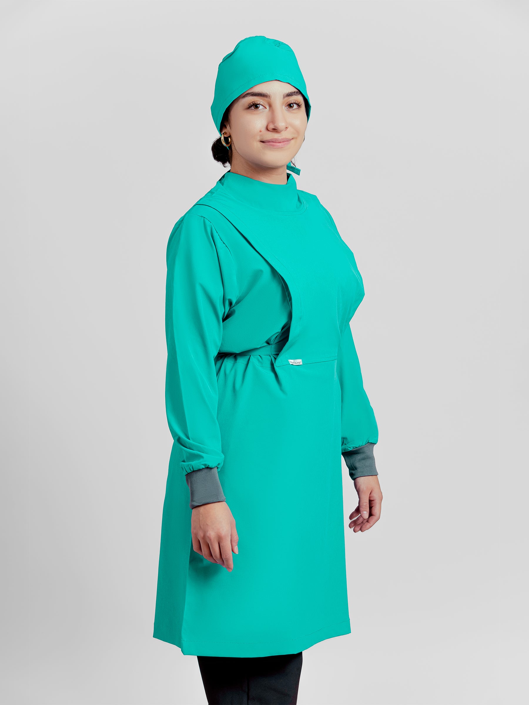 Bata Impermeable Mujer - Verde Esmeralda