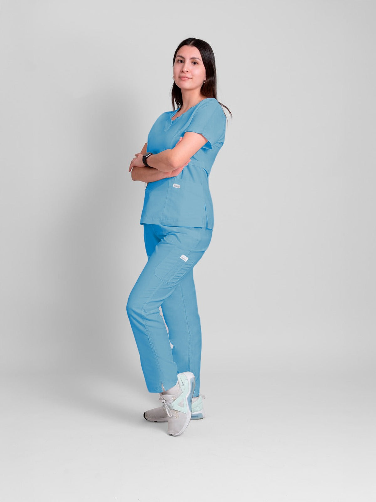 Pantalón Quirúrgico Mujer Oaxaca - Azul Plumbago
