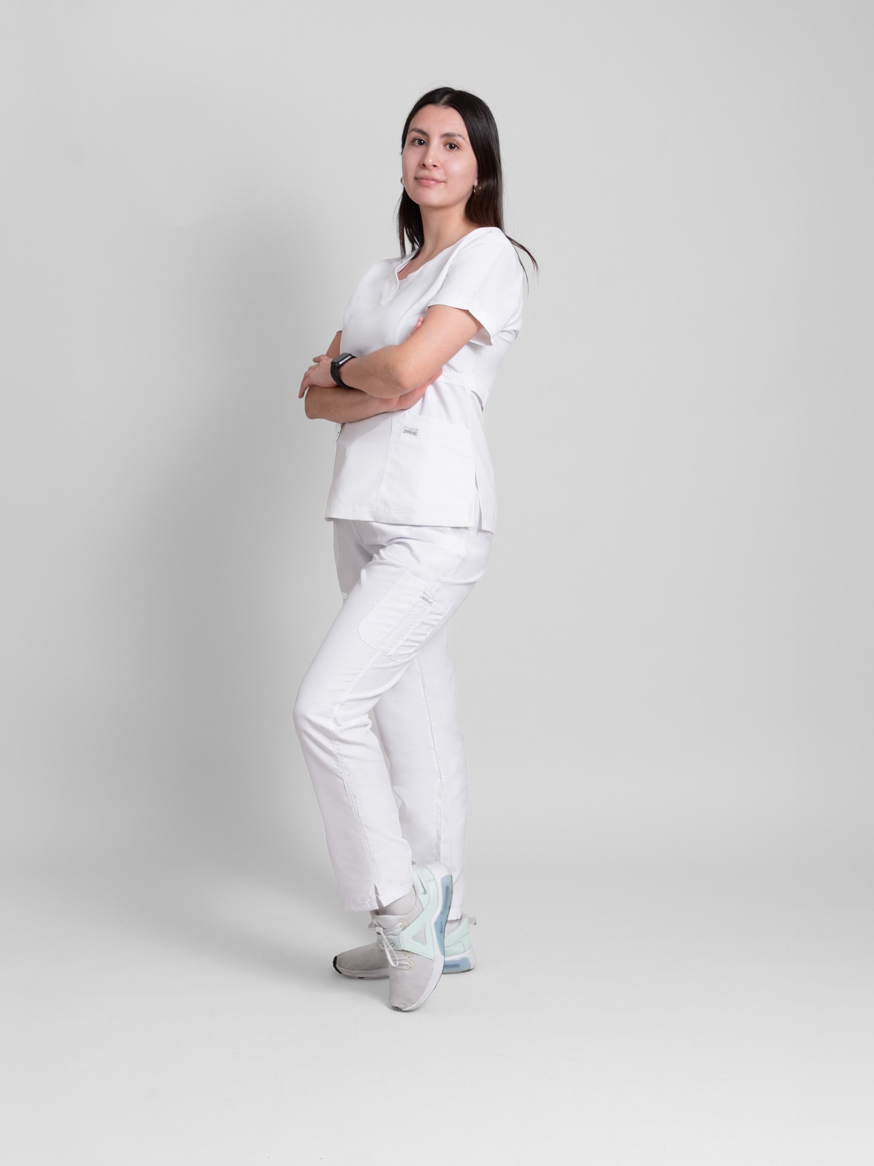 Pantalón Quirúrgico Mujer Oaxaca - Blanco