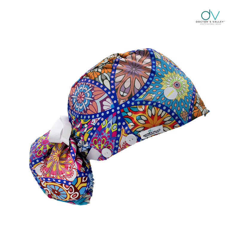 Cofia Premium Estampada - Mandalas
