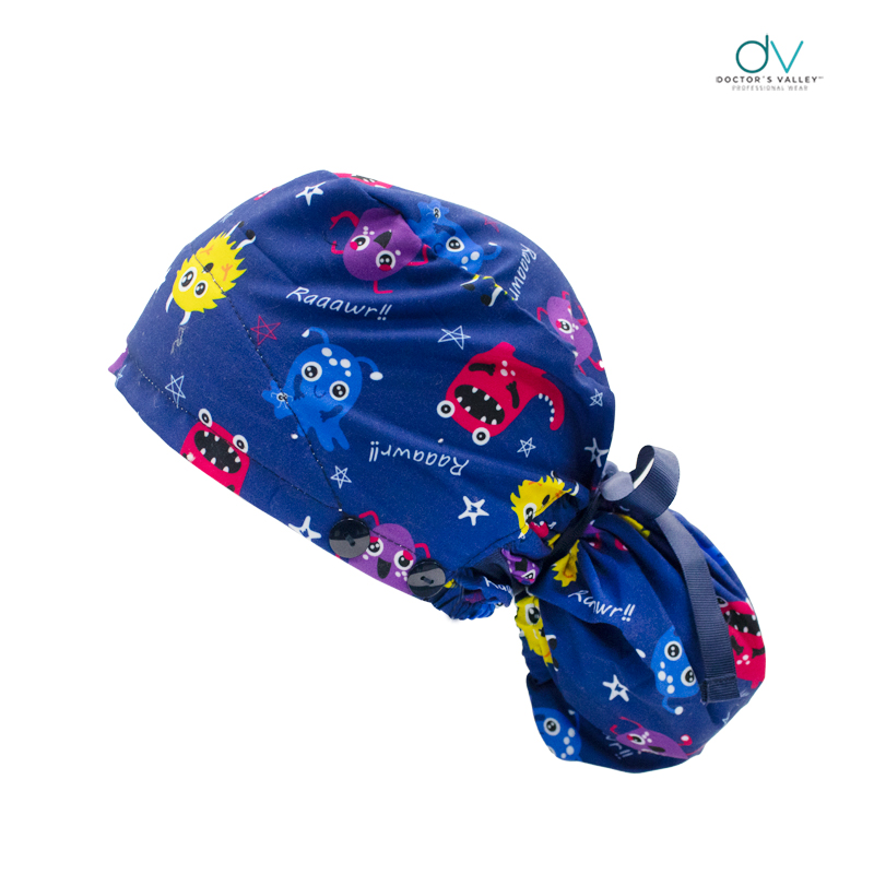 Cofia Premium Estampada - Microbios