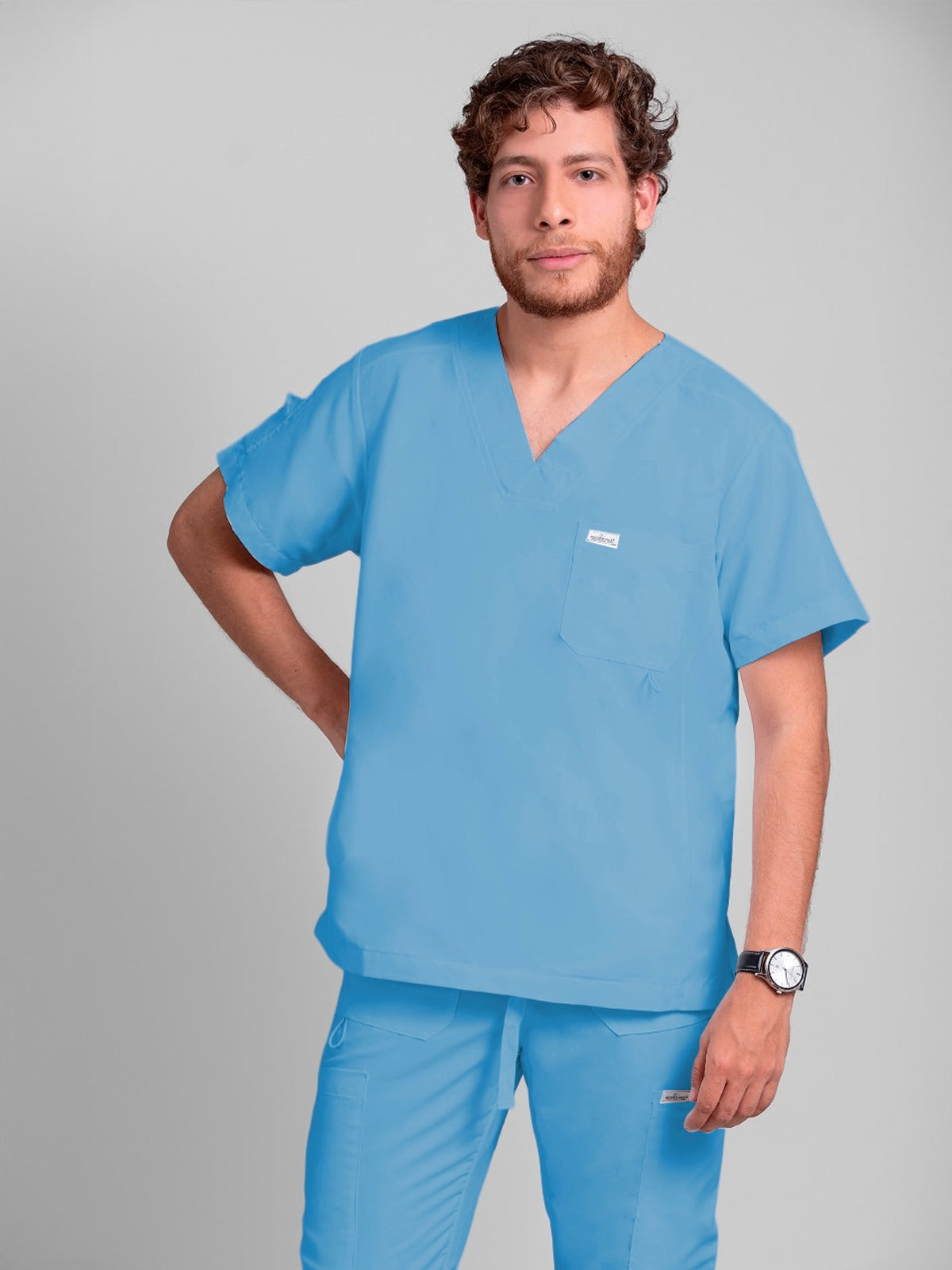 Pantalón Quirúrgico Hombre Tabasco - Azul Plumbago