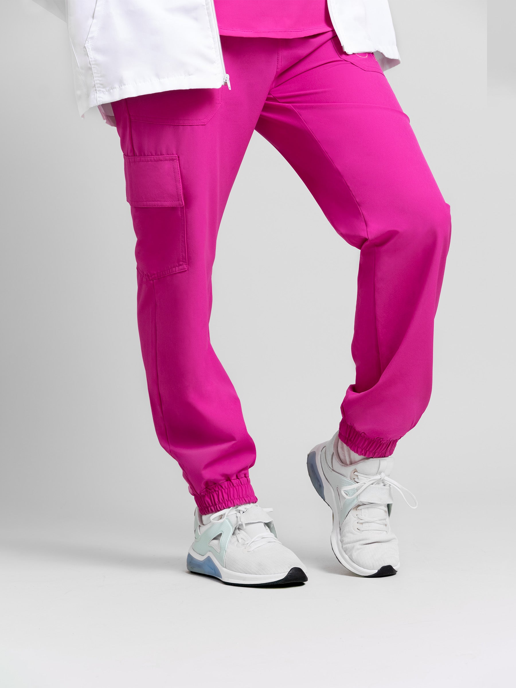 Pantalón Jogger Mujer Lux - Fucsia