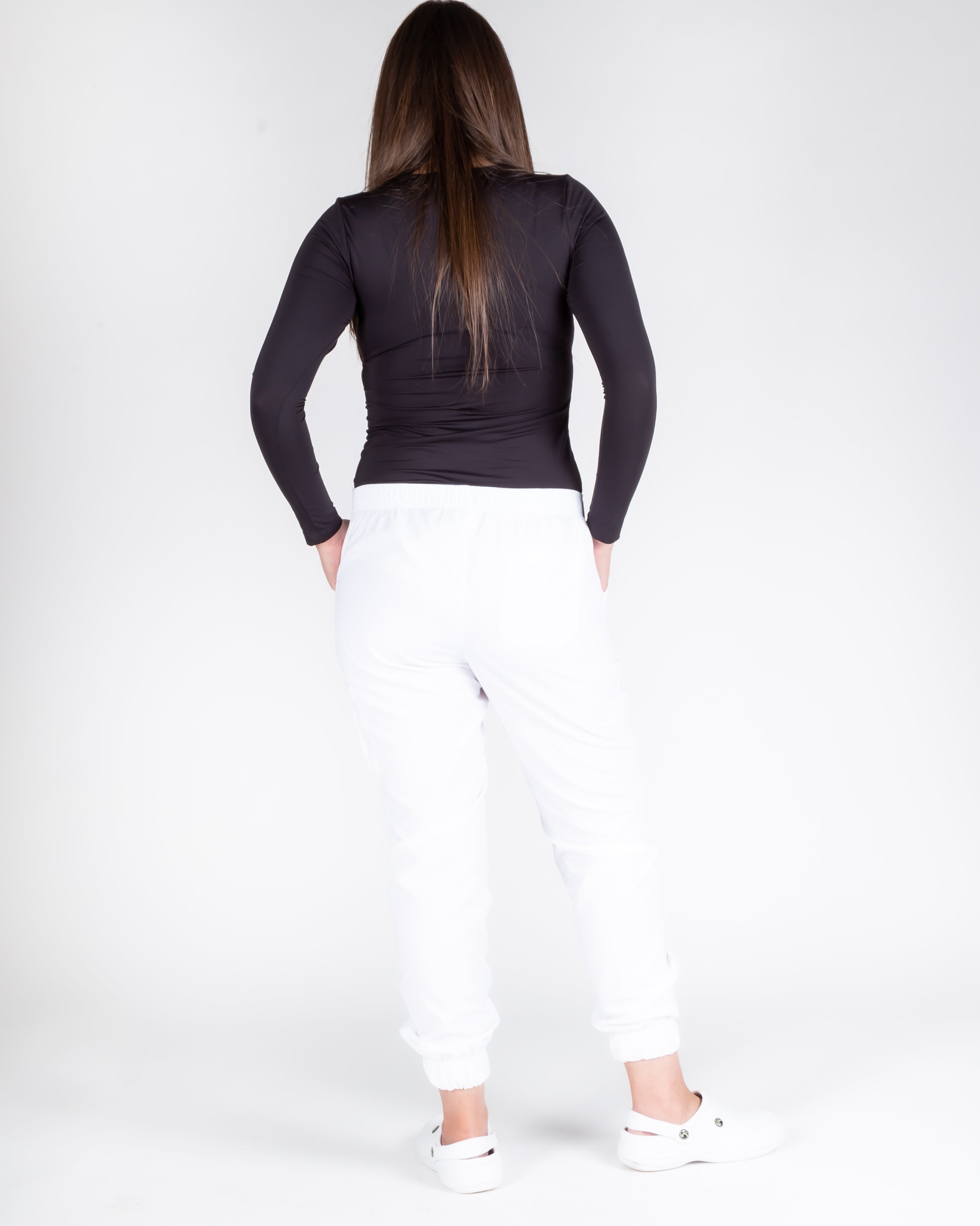 Pantalón Jogger Mujer Oaxaca - Blanco