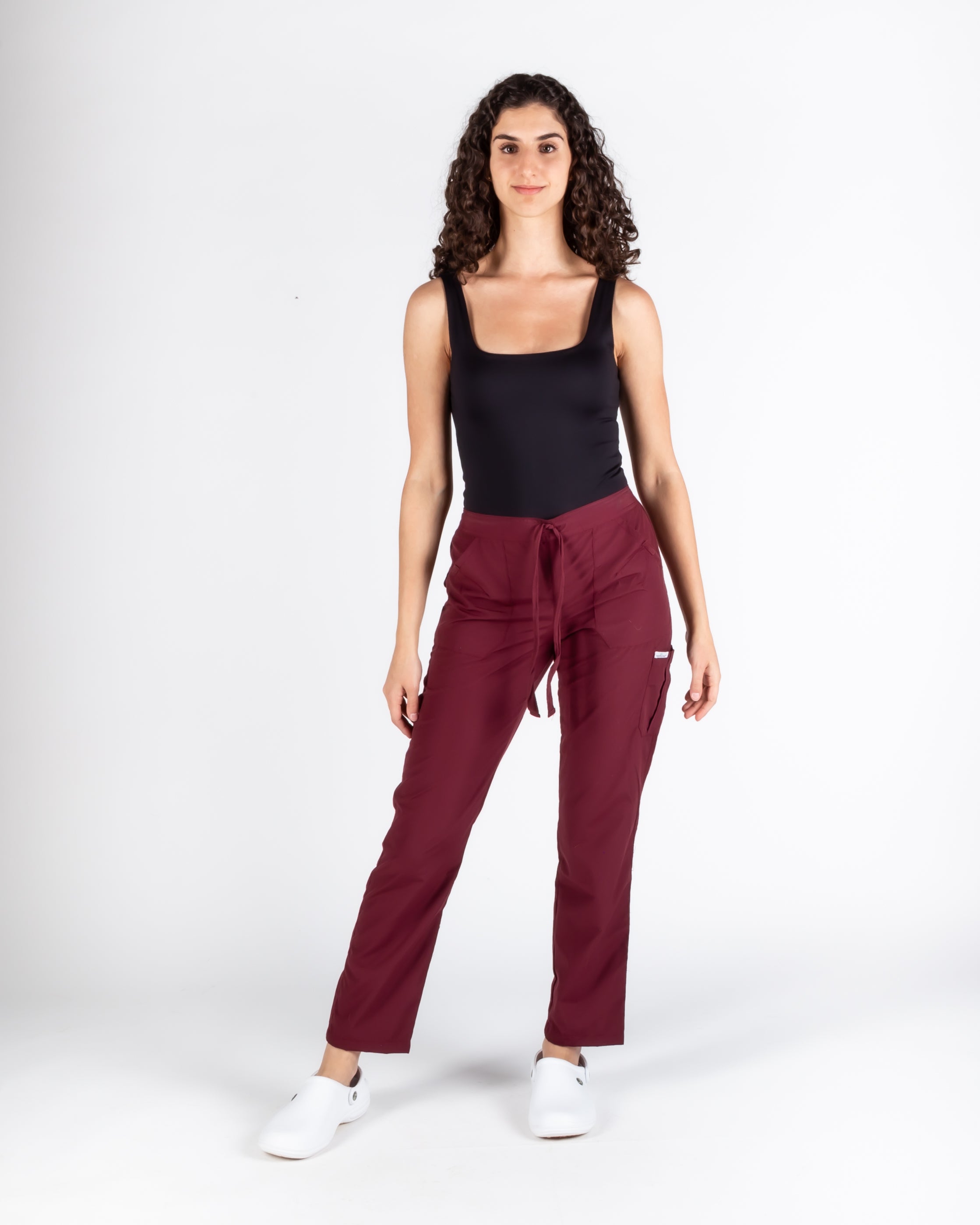 Pantalón Quirúrgico Mujer Oaxaca - Guinda