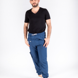 Pantalon jogger hombre Azul