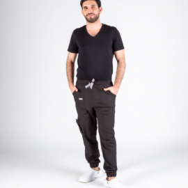 Pantalon jogger hombre Café